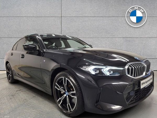 BMW 3-Series Saloon, Petrol Plug-in Hybrid, 2024, Black