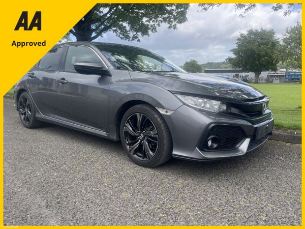 Honda Civic Hatchback, Petrol, 2018, Grey