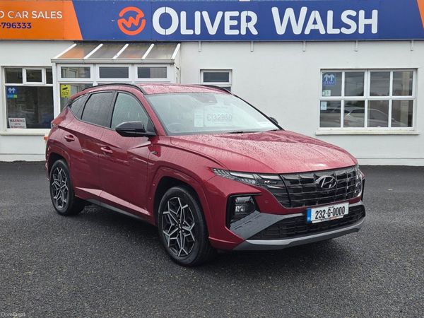 Hyundai Tucson Estate, Petrol Hybrid, 2023, Red