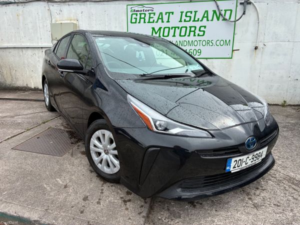 Toyota Prius Hatchback, Petrol Hybrid, 2020, Black