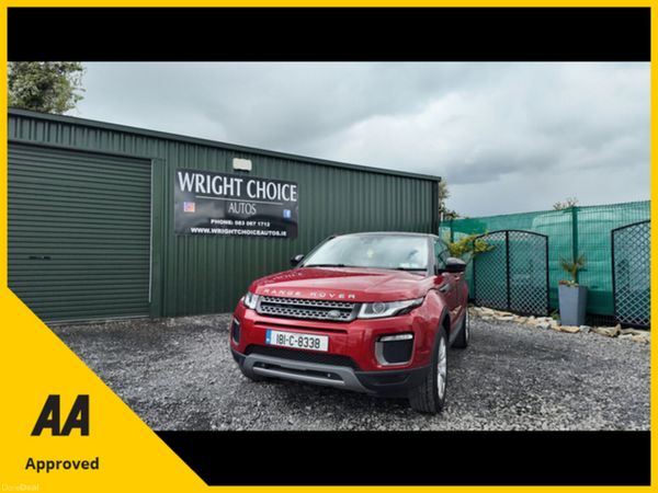 Land Rover Range Rover Evoque SUV, Diesel, 2018, Red
