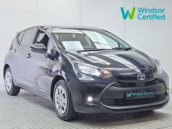 Toyota Aqua Hatchback, Petrol Hybrid, 2021, Black
