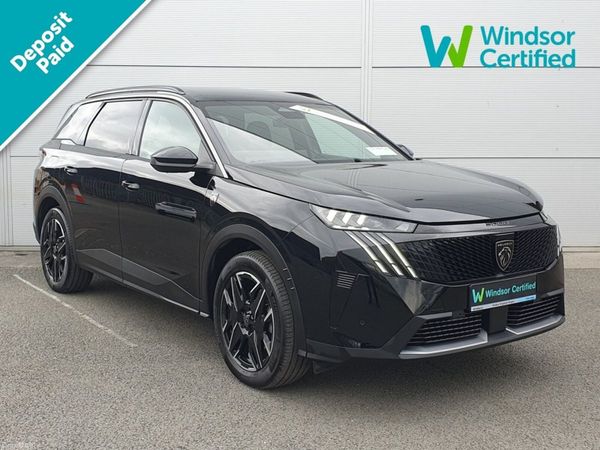 Peugeot 5008 SUV, Petrol Hybrid, 2026, Black