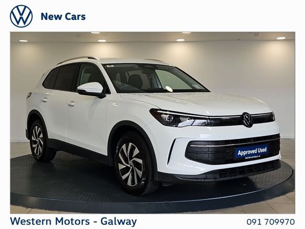 Volkswagen Tiguan SUV, Diesel, 2024, White