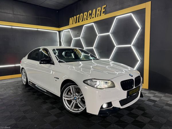 BMW 5-Series Saloon, Diesel, 2016, White