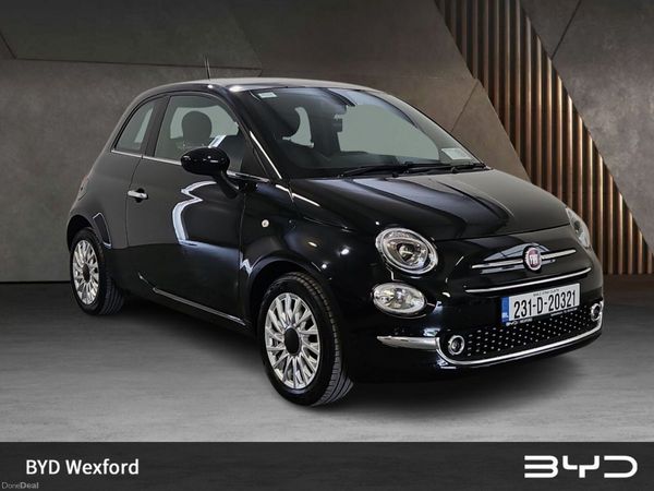 Fiat 500 Hatchback, Petrol, 2023, Black