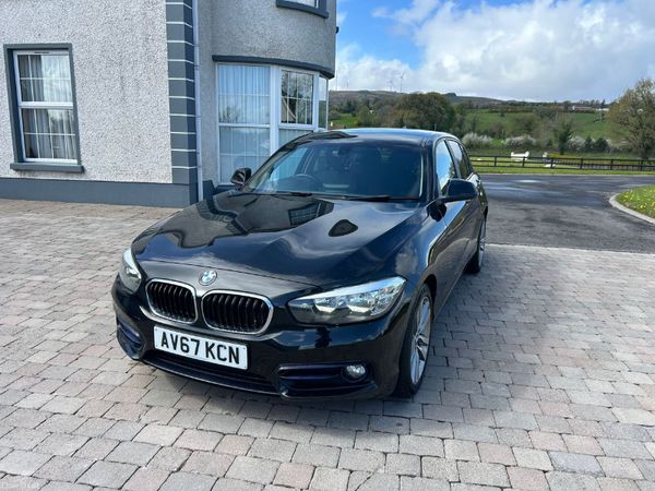 BMW 1-Series Hatchback, Diesel, 2017, Black