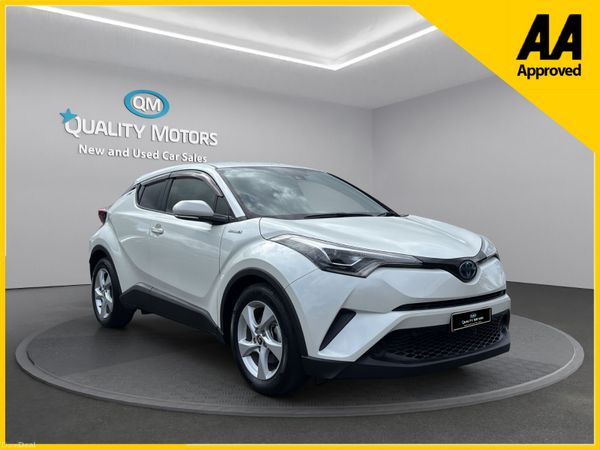 Toyota C-HR SUV, Petrol Hybrid, 2018, White
