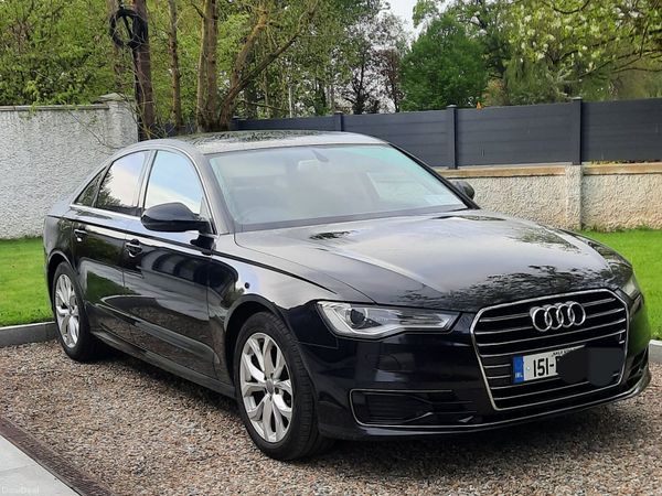 Audi A6 Saloon, Diesel, 2015, Black