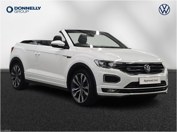 Volkswagen T-Roc Convertible, Petrol, 2022, White