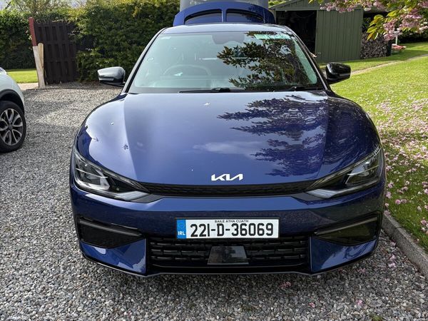 Kia EV6 Hatchback, Electric, 2022, Blue