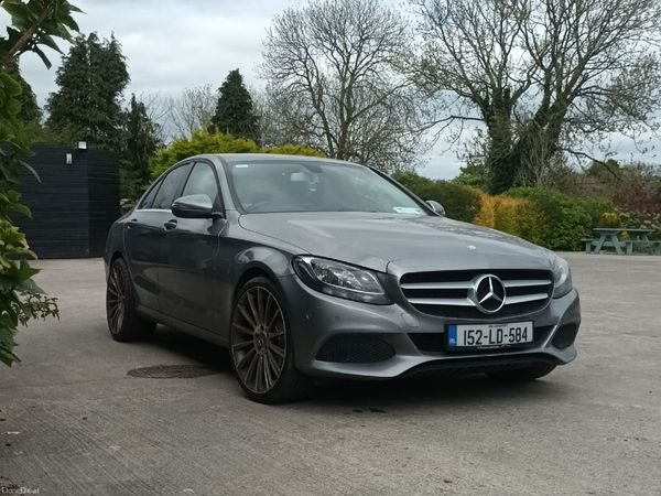 Mercedes-Benz C-Class Saloon, Diesel, 2015, Silver
