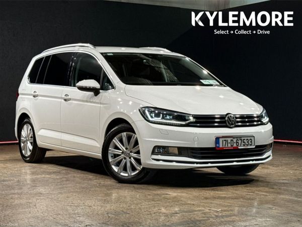 Volkswagen Touran MPV, Petrol, 2017, White