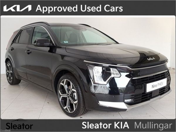Kia Niro SUV, Petrol Plug-in Hybrid, 2024, Black