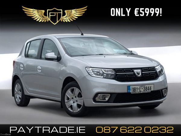Dacia Sandero Hatchback, Petrol, 2018, Grey