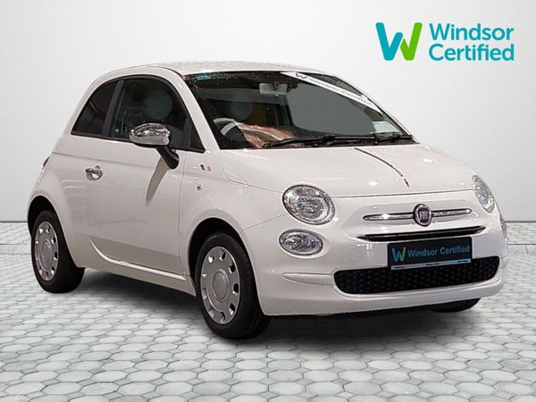 Fiat 500 Hatchback, Petrol, 2019, White