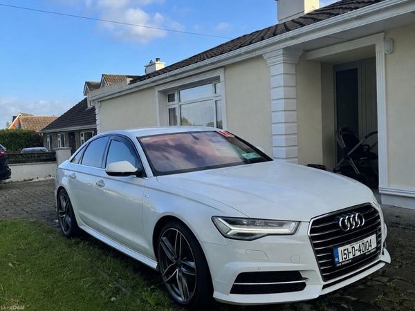 Audi A6 Saloon, Diesel, 2015, White