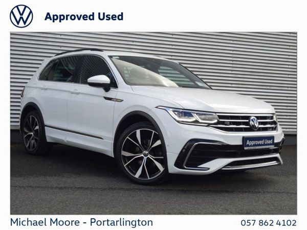 Volkswagen Tiguan SUV, Diesel, 2022, White