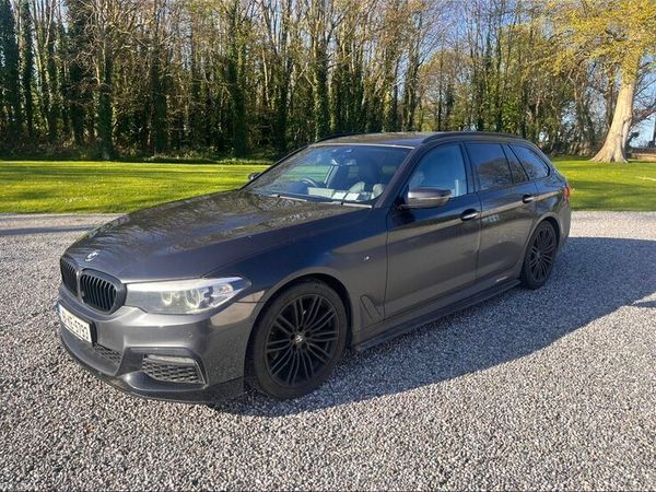BMW 5-Series Estate, Diesel, 2018, Grey