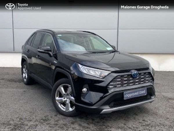 Toyota RAV4 SUV, Petrol Hybrid, 2022, Black