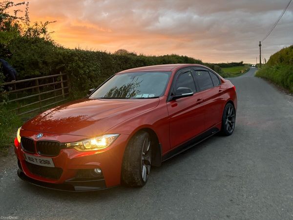 BMW 3-Series Saloon, Diesel, 2016, Red