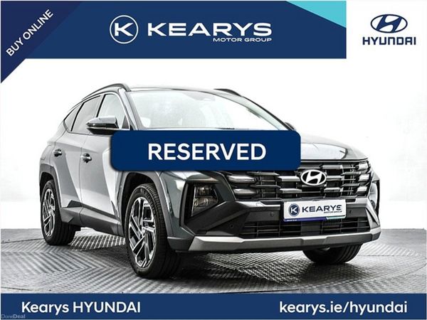 Hyundai Tucson SUV, Petrol Plug-in Hybrid, 2025, Green