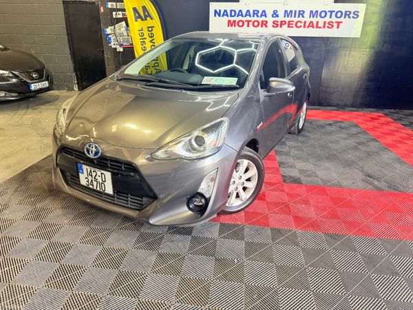 Toyota Aqua Hatchback, Petrol Hybrid, 2014, Grey