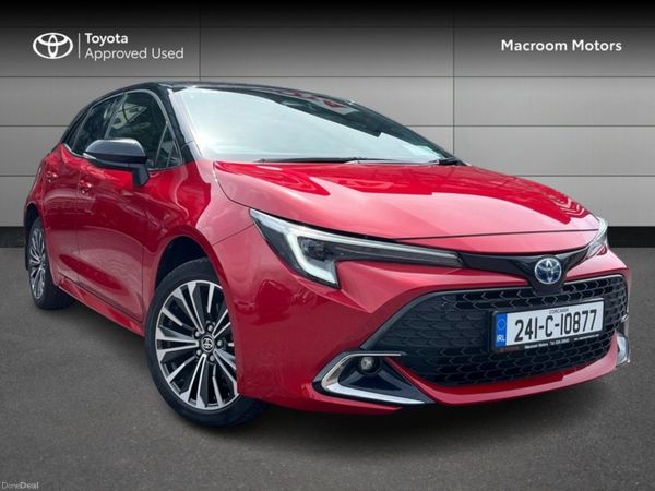 Toyota Corolla Hatchback, Petrol Hybrid, 2024, Red