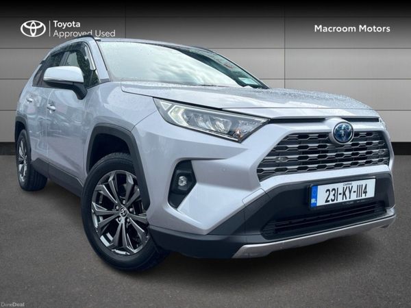 Toyota RAV4 SUV, Petrol Hybrid, 2023, Grey