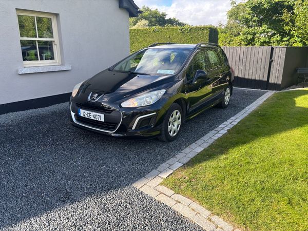 Peugeot 308 Estate, Diesel, 2012, Black