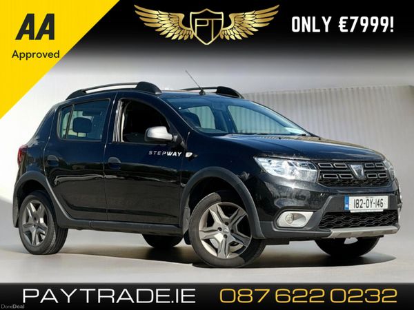 Dacia Sandero Stepway Hatchback, Diesel, 2018, Black