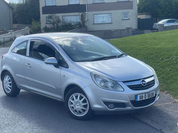Opel Corsa Hatchback, Petrol, 2008, Silver