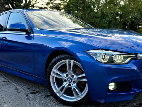 BMW 3-Series Saloon, Petrol Plug-in Hybrid, 2016, Blue