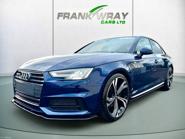 Audi A4 Saloon, Diesel, 2017, Blue