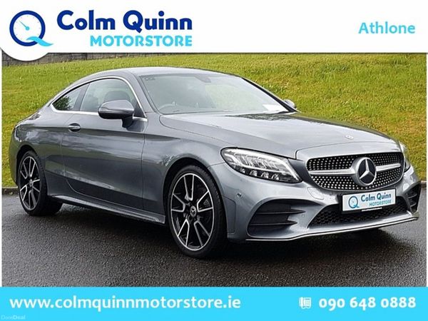 Mercedes-Benz C-Class Coupe, Diesel, 2019, Grey