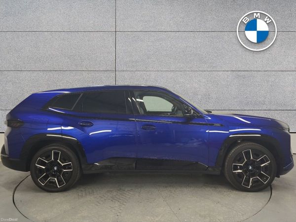 BMW XM SUV, Petrol Plug-in Hybrid, 2024, Blue