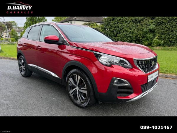 Peugeot 3008 Hatchback, Diesel, 2019, Red