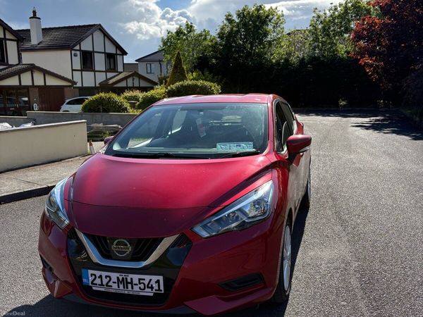 Nissan Micra Hatchback, Petrol, 2021, Red