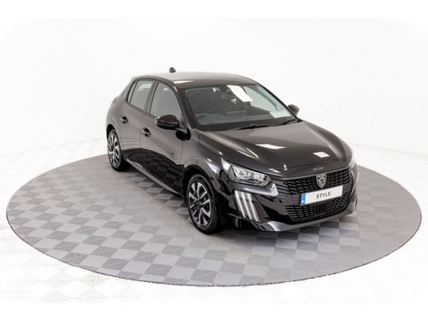Peugeot 208 Hatchback, Petrol, 2026, Black