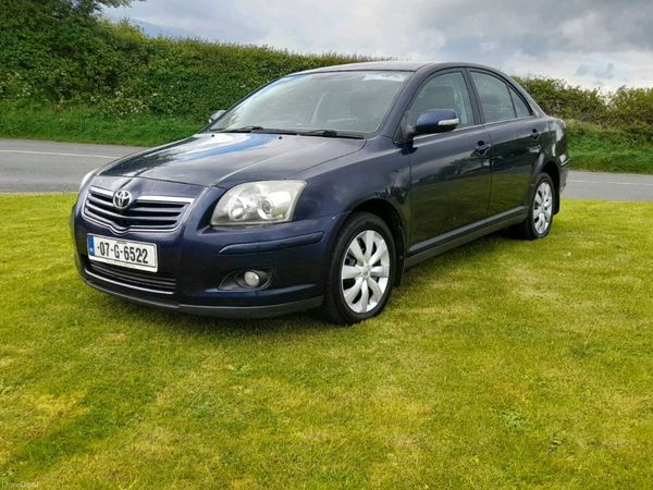 Toyota Avensis Saloon, Petrol, 2007, Blue