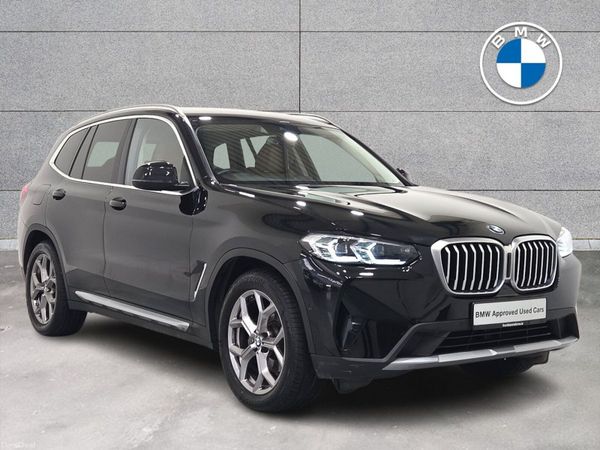 BMW X3 SUV, Diesel Hybrid, 2023, Black