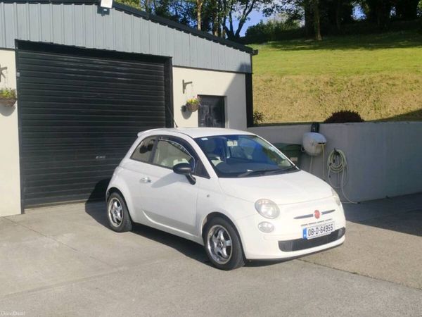 Fiat 500 Hatchback, Petrol, 2008, White