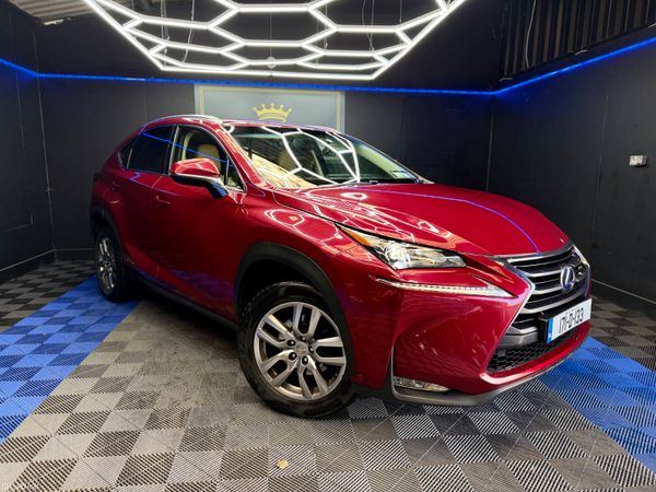Lexus NX SUV, Petrol Hybrid, 2017, Red