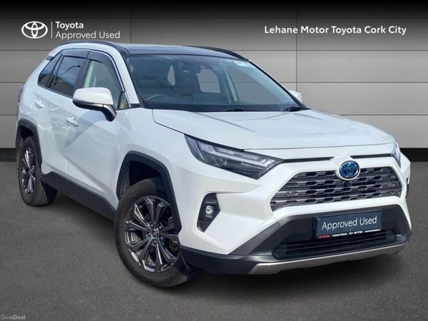 Toyota RAV4 SUV, Petrol Hybrid, 2024, White