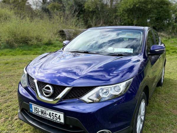 Nissan Qashqai Hatchback, Petrol, 2015, Blue