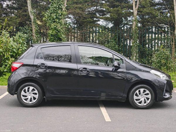 Toyota Vitz Hatchback, Petrol, 2018, Black