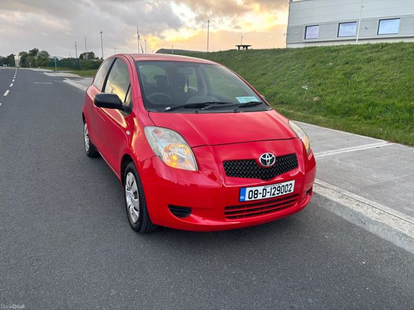 Toyota Yaris Hatchback, Petrol, 2008, Red