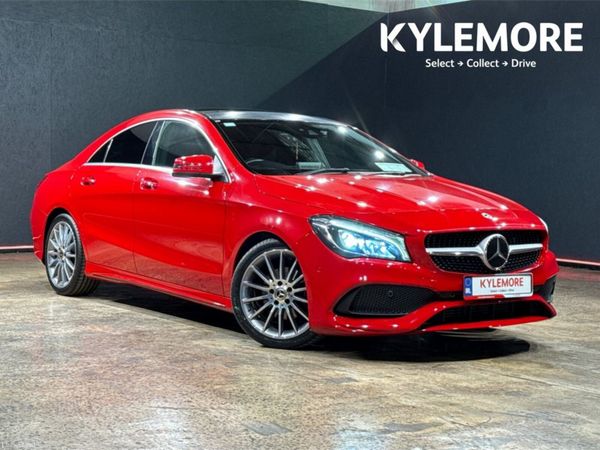 Mercedes-Benz CLA Saloon, Petrol, 2018, Red