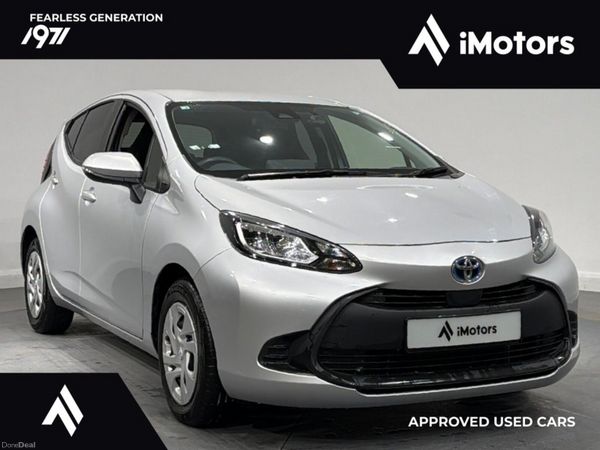 Toyota Aqua Hatchback, Petrol Hybrid, 2022, Silver