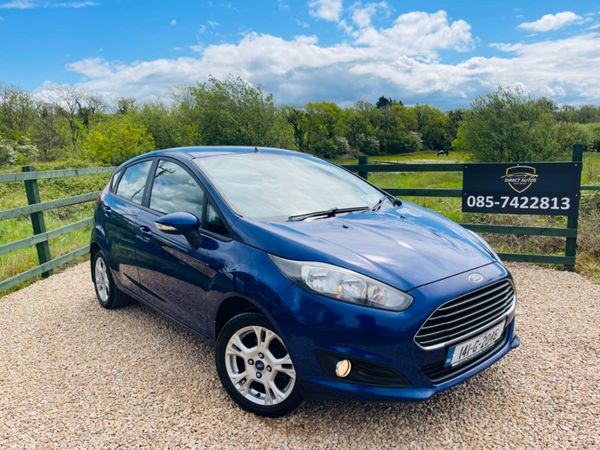 Ford Fiesta Hatchback, Petrol, 2014, Blue